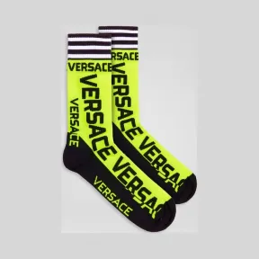 范思哲/Versace Logo图案短袜 ICZ0003-IK0289_I48T
