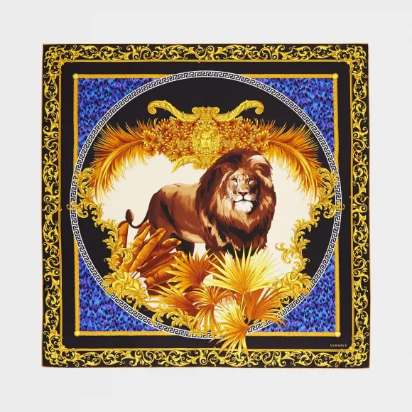 范思哲/Versace 豹纹围巾 - 打印 方巾&围巾 IFO9001-IT00124_I7908