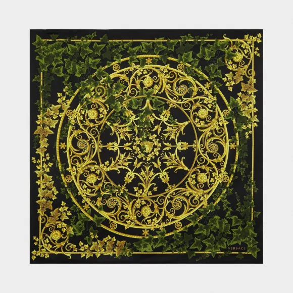 范思哲/Versace Edera 真丝围巾 - 打印 方巾&围巾 IFO9001-IT01127_I7081