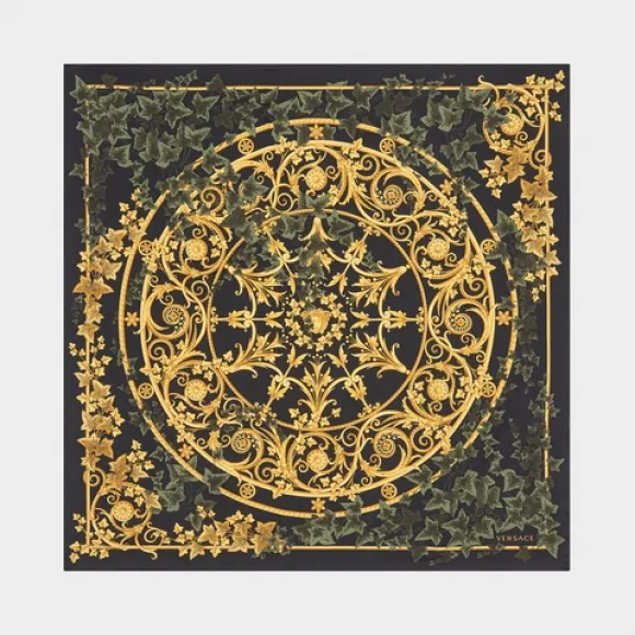 范思哲/Versace Edera 真丝围巾 - 打印 方巾&围巾 IFO9001-IT01127_I7910