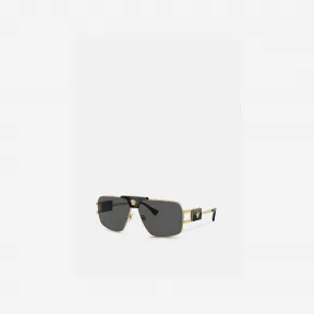 范思哲/Versace Men's 限定款飞行员太阳镜 O2251-O10028763-ONUL