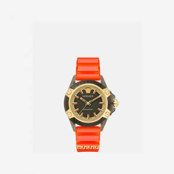 范思哲/Versace Women's Icon Active Indiglo腕表 PVE6E002-P0023-PNUL