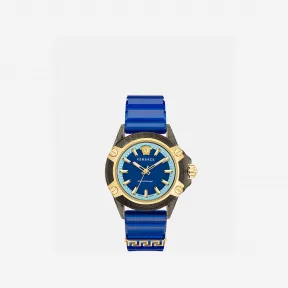 范思哲/Versace Women's Icon Active Indiglo腕表 PVE6E003-P0023-PNUL