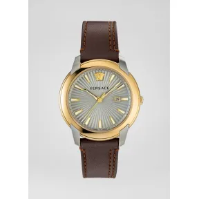 范思哲/Versace 棕色V-Urban腕表 PVELQ002-P0019_PNUL