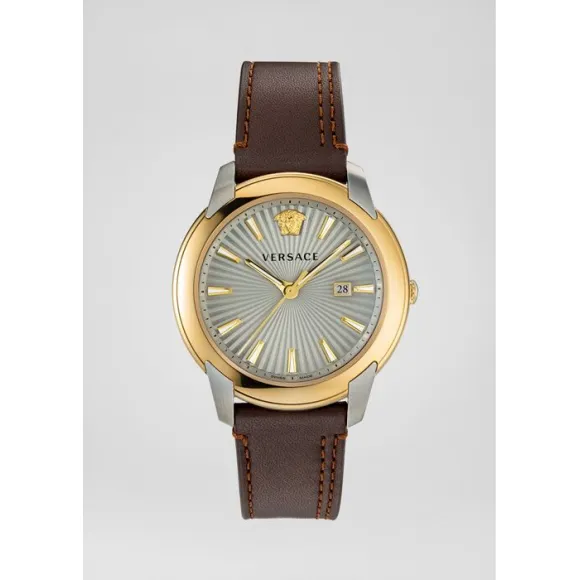 范思哲/Versace 棕色V-Urban腕表 PVELQ002-P0019_PNUL