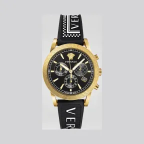 范思哲/Versace 黑色90年代复古Logo Sport Tech腕表 PVELT001-P0019_PNUL