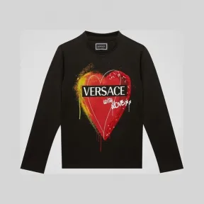 范思哲/Versace Versace With Love T恤 YC000149-YA00270_YA008