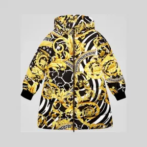 范思哲/Versace Savage Barocco印花羽绒大衣 YC000181-YA00275_YA743