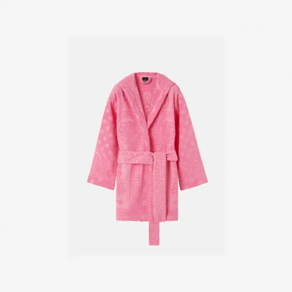 范思哲/Versace Women's Seashell Baroque短款浴袍 ZACJ00019-1A08203-1VC20