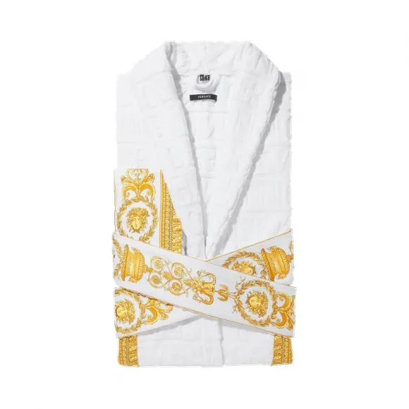 范思哲/Versace Versace浴衣 - 白色 浴袍 ZACJB0001-ZCOJSP01_Z4001