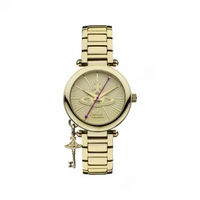 薇薇安·威斯特伍德/Vivienne Westwood AW13 32.00 MM 不锈钢 石英机芯 女表 VV006KGD