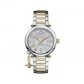 薇薇安·威斯特伍德/Vivienne Westwood  32.00 MM 不锈钢 石英机芯 女表 VV006MOPSG