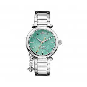 薇薇安·威斯特伍德/Vivienne Westwood Orb 32.00 MM 不锈钢 石英机芯 女表 VV006PGRSL