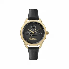 薇薇安·威斯特伍德/Vivienne Westwood AW21 33.50 MM 不锈钢 石英机芯 女表 VV163GDBLK