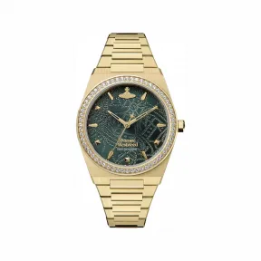 薇薇安·威斯特伍德/Vivienne Westwood  34.00 MM 不锈钢 石英机芯 女表 VV244GDGR