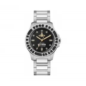薇薇安·威斯特伍德/Vivienne Westwood SS22 39.00 MM 不锈钢 石英机芯 中性表 VV259BKSL