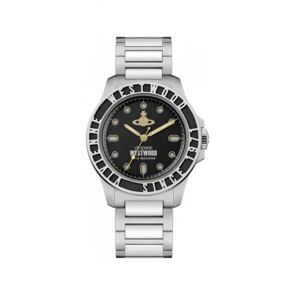 薇薇安·威斯特伍德/Vivienne Westwood SS22 39.00 MM 不锈钢 石英机芯 中性表 VV259BKSL