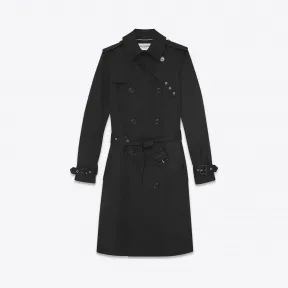 伊夫圣罗兰/Yves Saint laurent 圣洛伦布华达呢风衣 337872Y039W1000