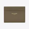 伊夫圣罗兰/Yves Saint laurent saint laurent paris粒面压印皮革卡包 375946BTY0W2417