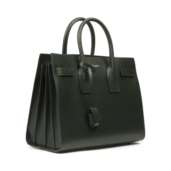 伊夫圣罗兰/Yves Saint laurent 小Sac De Jour绿色压纹皮包 378299BOWEN3045