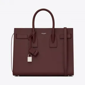 伊夫圣罗兰/Yves Saint laurent CLASSIC SAC DE JOUR 小号粒面压花真皮包 378299BOW