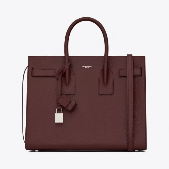 伊夫圣罗兰/Yves Saint laurent CLASSIC SAC DE JOUR 小号粒面压花真皮包 378299BOW