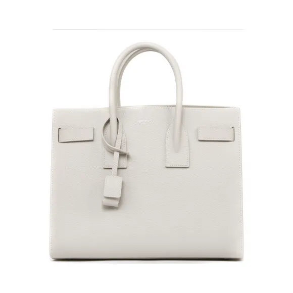 伊夫圣罗兰/Yves Saint laurent 小Sac De Jour奶油压花皮包 378299BOWEN9207