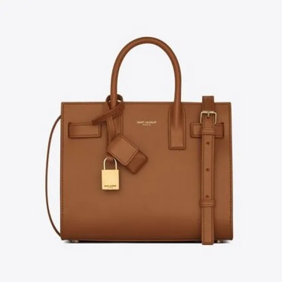 伊夫圣罗兰/Yves Saint laurent sac de jour nano光滑皮革手袋 39203502G9W6309