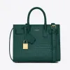 伊夫圣罗兰/Yves Saint laurent sac de jour nano经典鳄鱼纹压印亮面皮革手袋 392035DND1J4417