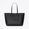 伊夫圣罗兰/Yves Saint laurent 黑色漆皮saint laurent购物袋
 394195AB80N1000