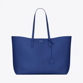 伊夫圣罗兰/Yves Saint laurent 宝蓝色真皮购物袋
 394195CSV0J4318