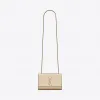 伊夫圣罗兰/Yves Saint laurent KATE 小号浅金色小羊皮链条包 46939009E0W8000
