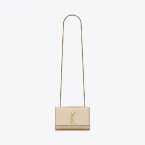 伊夫圣罗兰/Yves Saint laurent KATE 小号浅金色小羊皮链条包 46939009E0W8000