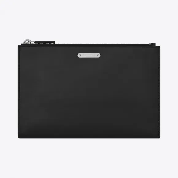 伊夫圣罗兰/Yves Saint laurent 黑色真皮ID迷你平板电脑包 478486DV70E1000