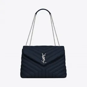 伊夫圣罗兰/Yves Saint laurent Loulou 中号Y形绗缝真皮包 487216DV7264117
