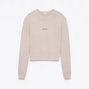 伊夫圣罗兰/Yves Saint laurent 这款运动衫采用SAINT LAURENT方形浅红色磨损外观棉质羊毛制成 498