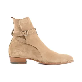 伊夫圣罗兰/Yves Saint laurent Wyatt 30 Jodhpur绒面革踝靴 498372BT3009870