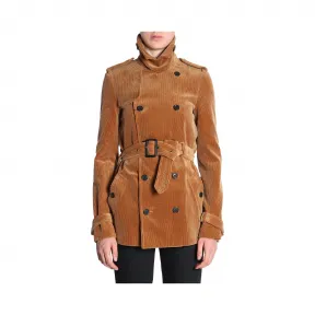 伊夫圣罗兰/Yves Saint laurent 罗纹天鹅绒风衣 506652Y107T2005