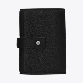 伊夫圣罗兰/Yves Saint laurent DAY BAG钥匙包采用黑色粒面皮革制成 507608DTI0E1000