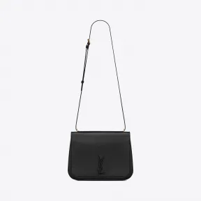 伊夫圣罗兰/Yves Saint laurent spontini中号黑色真皮包  513188DV70W1000