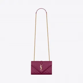 伊夫圣罗兰/Yves Saint laurent ENVELOPPE 小号颗粒纹理压花真皮包 526286BOW915553