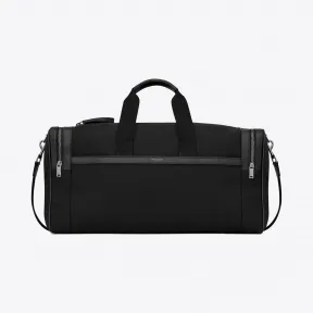 伊夫圣罗兰/Yves Saint laurent City 黑色帆布真皮健身包  533199GIVLD1000