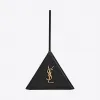 伊夫圣罗兰/Yves Saint laurent PYRAMIDE 黑色漆皮晚装包 5334690UF0W1000