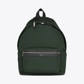 伊夫圣罗兰/Yves Saint laurent city再生尼龙、光滑皮革和尼龙双肩包 534967FAAB53062