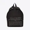 伊夫圣罗兰/Yves Saint laurent Bandana CITY backpack in vintage leathe