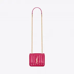 伊夫圣罗兰/Yves Saint laurent VICKY 小号提花漆皮包 5384390UF0J5643