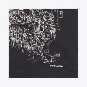 伊夫圣罗兰/Yves Saint laurent 棉花巴利亚头巾与墨西哥福特嘉年华印花 5531634Y1051078