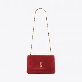 伊夫圣罗兰/Yves Saint laurent KATE 中号正反两用麂皮磨面皮包 5538040UD7W6805