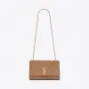 伊夫圣罗兰/Yves Saint laurent 女士 KATE 中号正反两用麂皮磨面皮包 5538040UD7W9825
