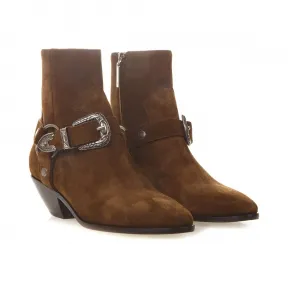 伊夫圣罗兰/Yves Saint laurent 搭扣踝靴 554725BT3002330